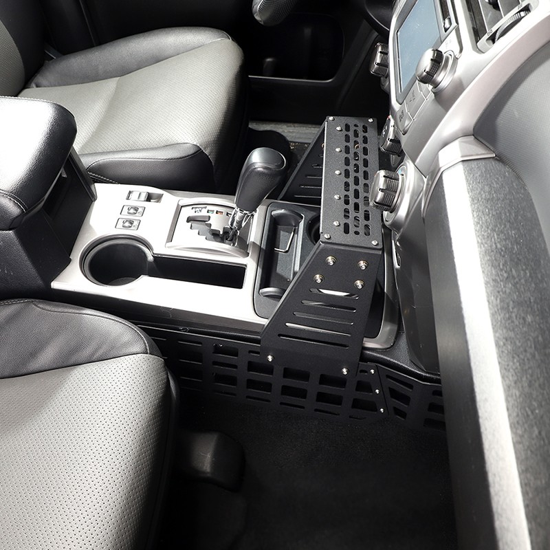 Fits For 4runner 2010+ Center Console MOLLE PANEL Bracket Rack