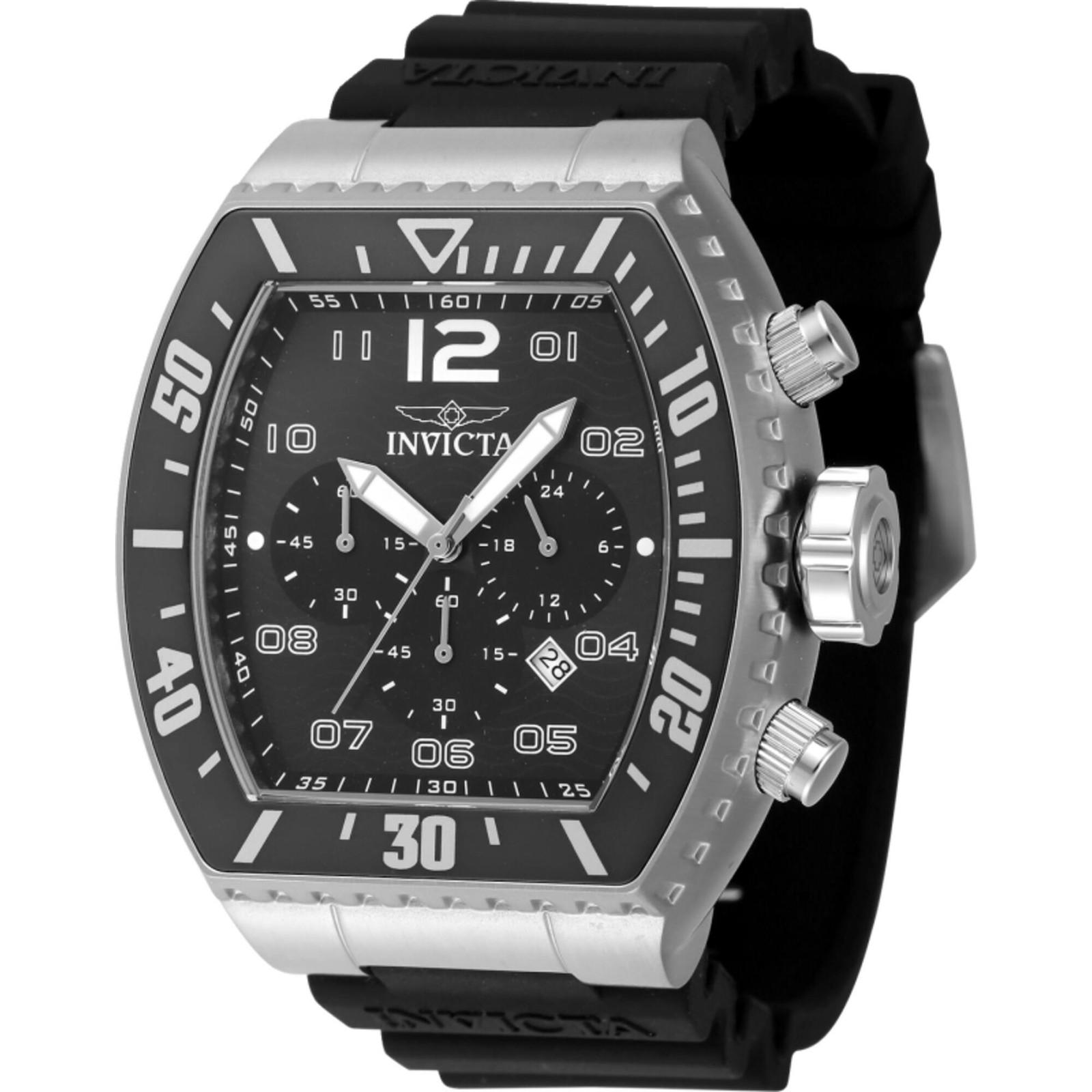 Invicta Men's Pro Diver Airlock Chronograph Quartz Strap 51mm Watch