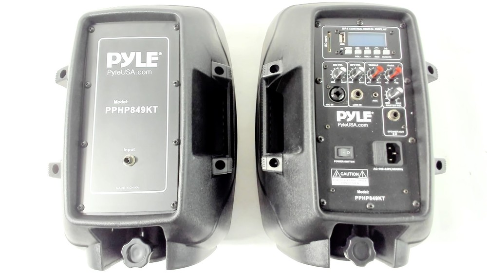 Pyle Powered Bluetooth PA Speaker Kit Event Ready