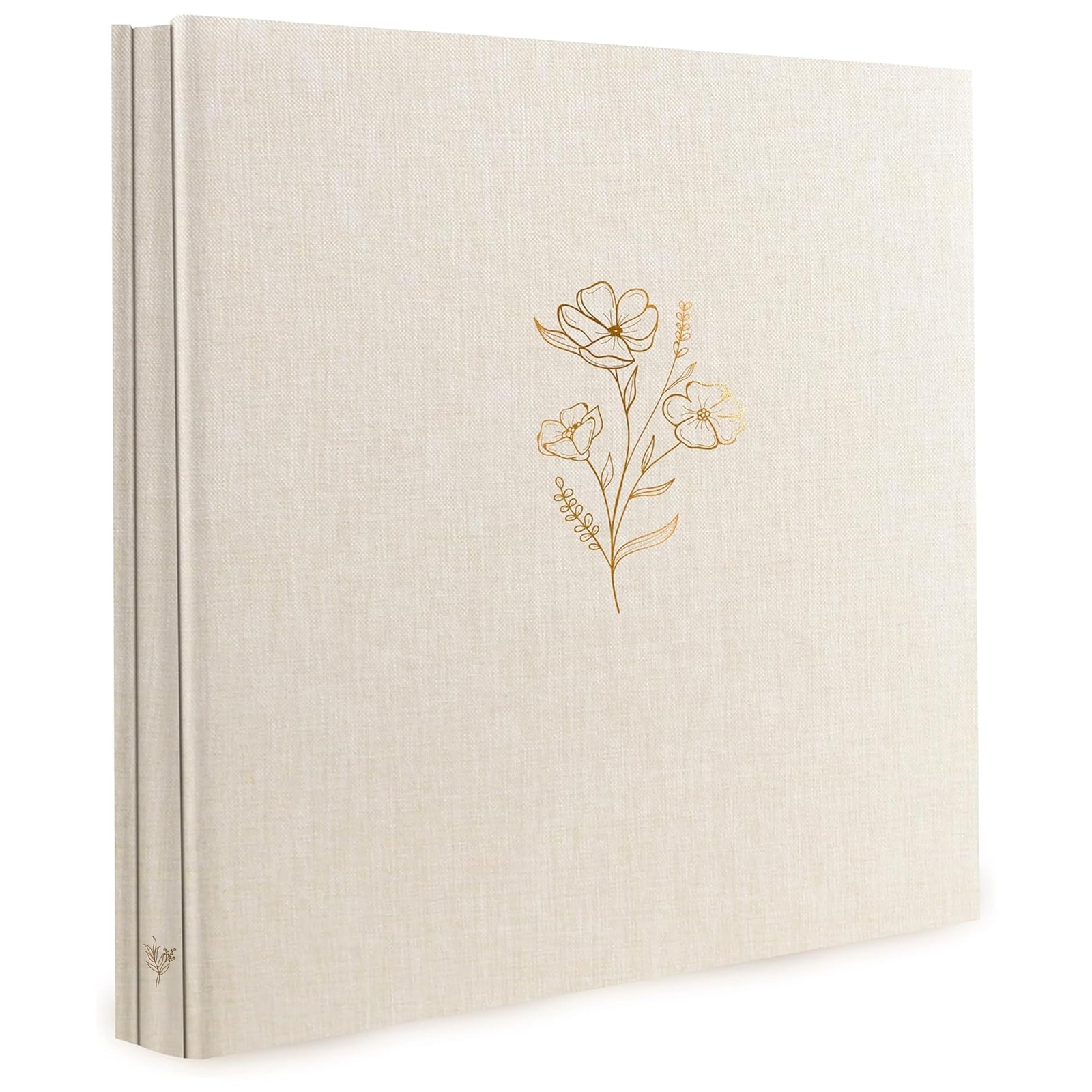 Holoary Photo Album 4x6 for 500 Photos, 5 Per Page, Linen Cover, Family Wedding