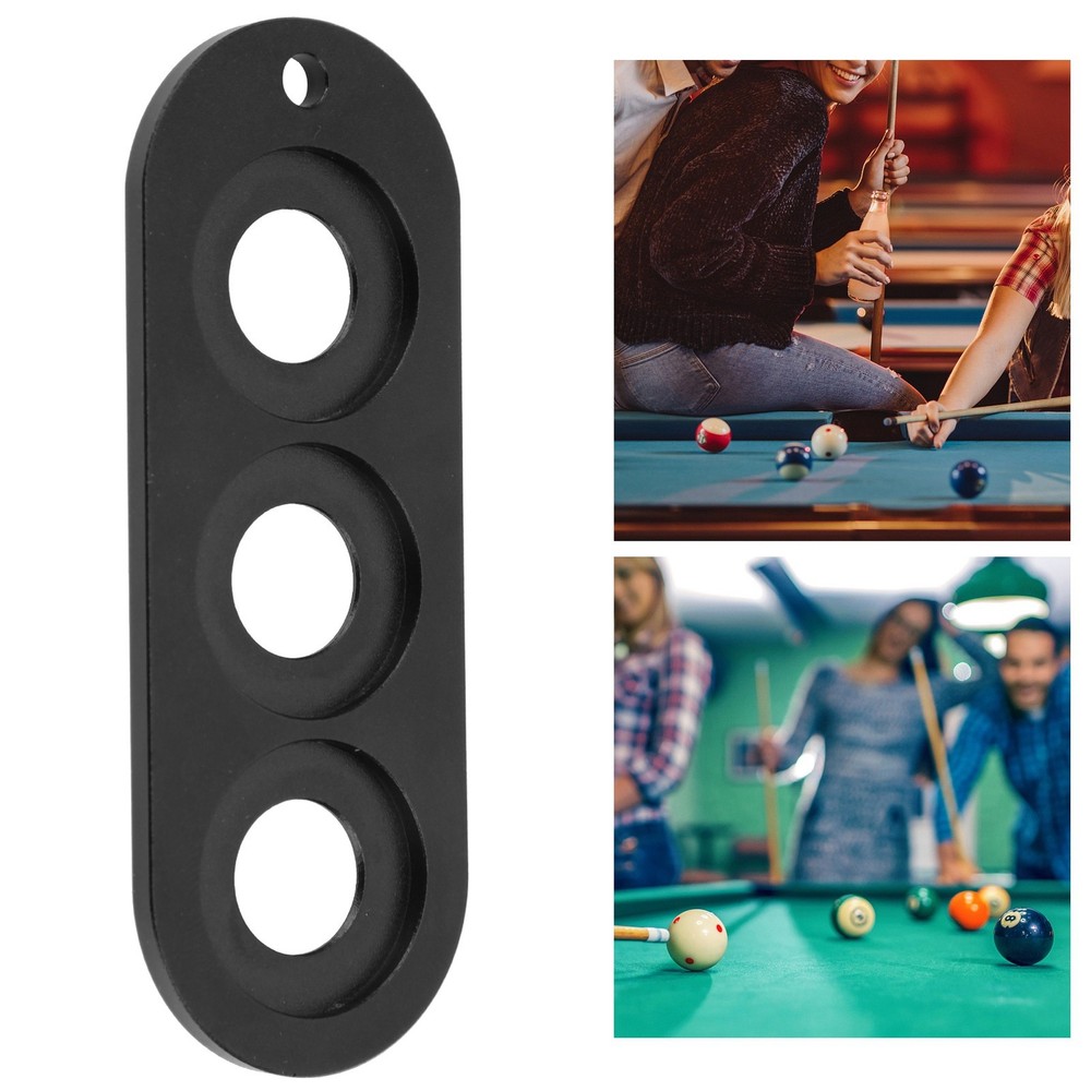 3 Hole Joint Protector Clamp For Billiard Cue Storage EIBW