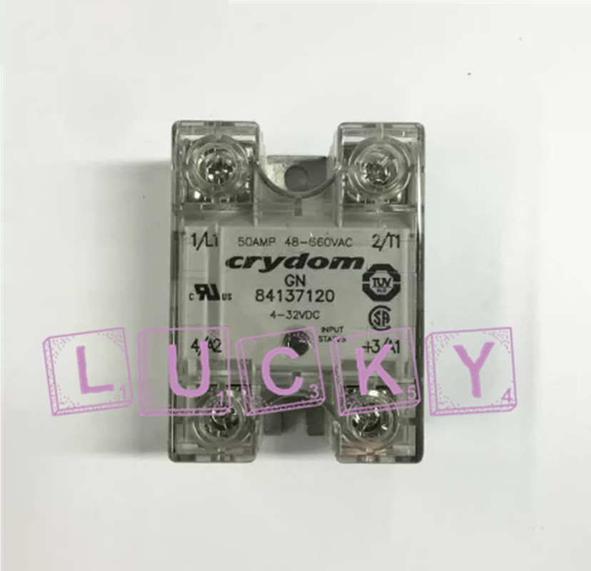 1PC NEW FOR Crydom 84137120 4-32VDC 50A Solid state relay replacement