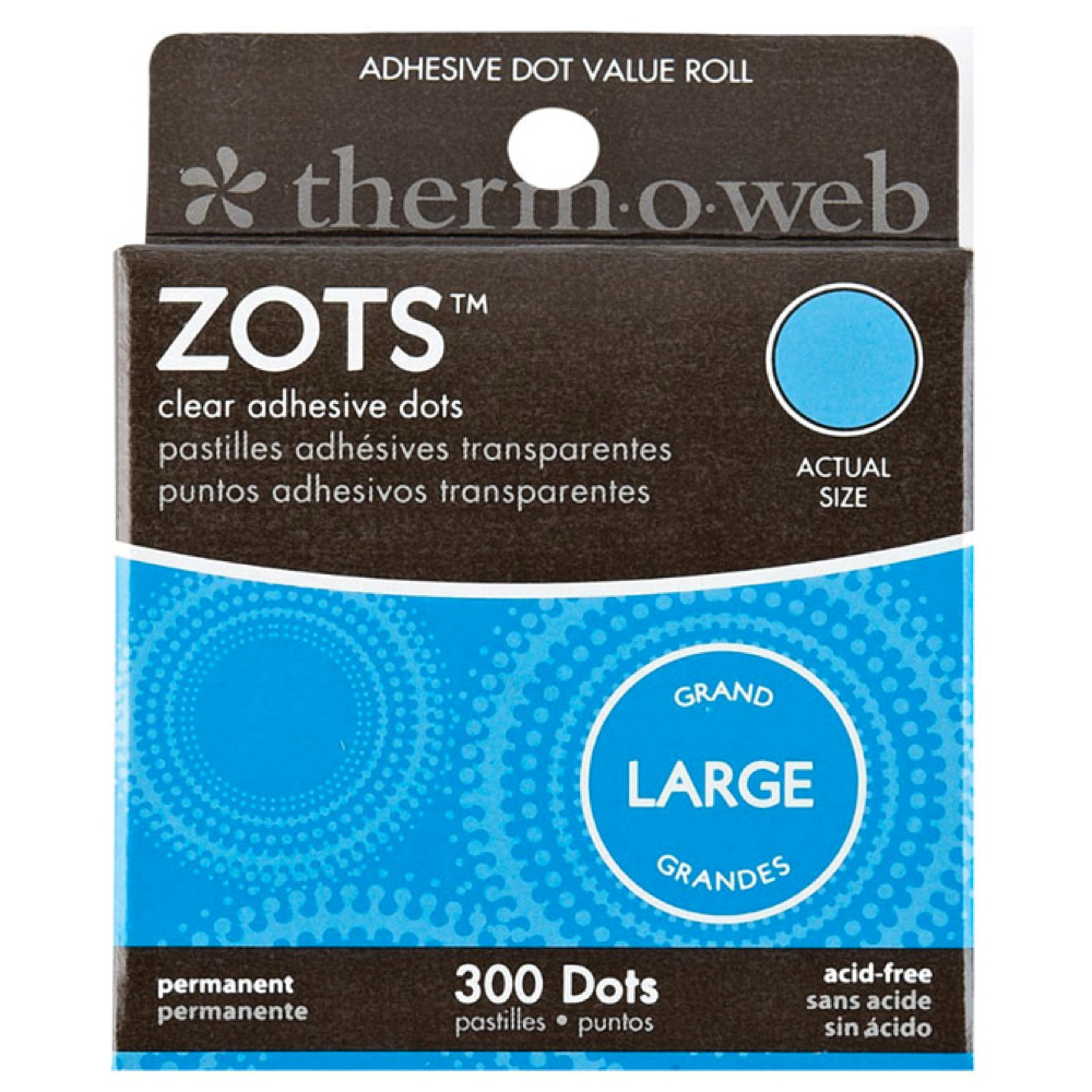 Zots Clear Memory Adhesive Dots #83 Large