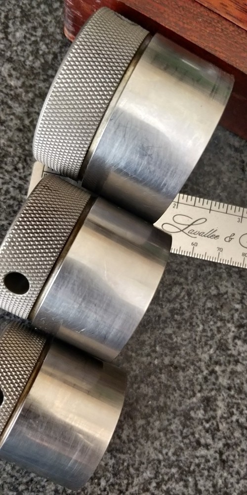 PRATT & WHITNEY Round Plug Gage Block set MASTER SET