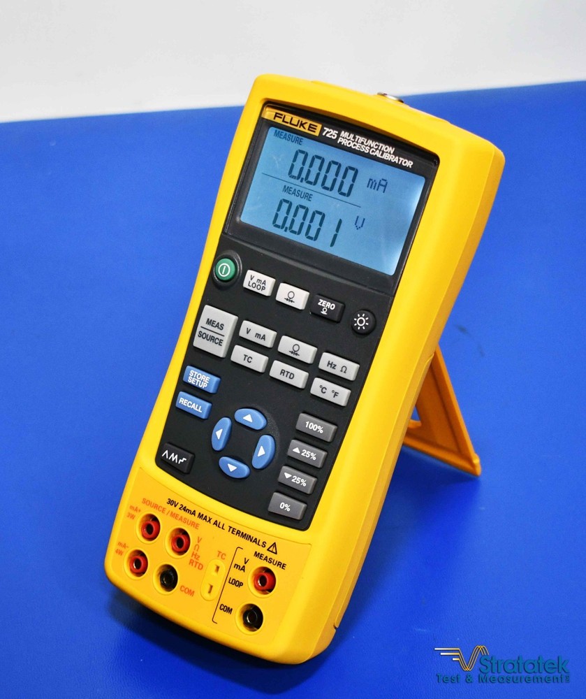 Fluke 725 Multifunction Process Calibrator - NIST Calibrated with Data