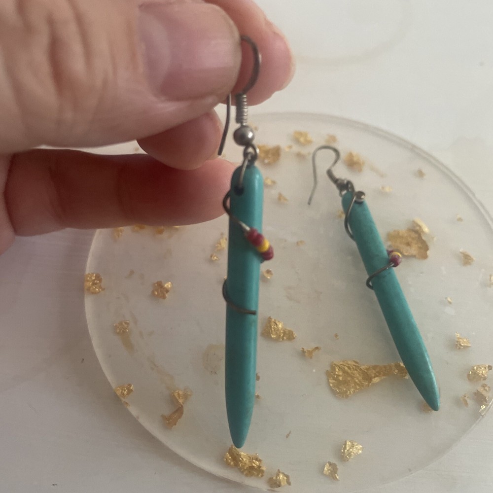 Hand Made Turques Earings