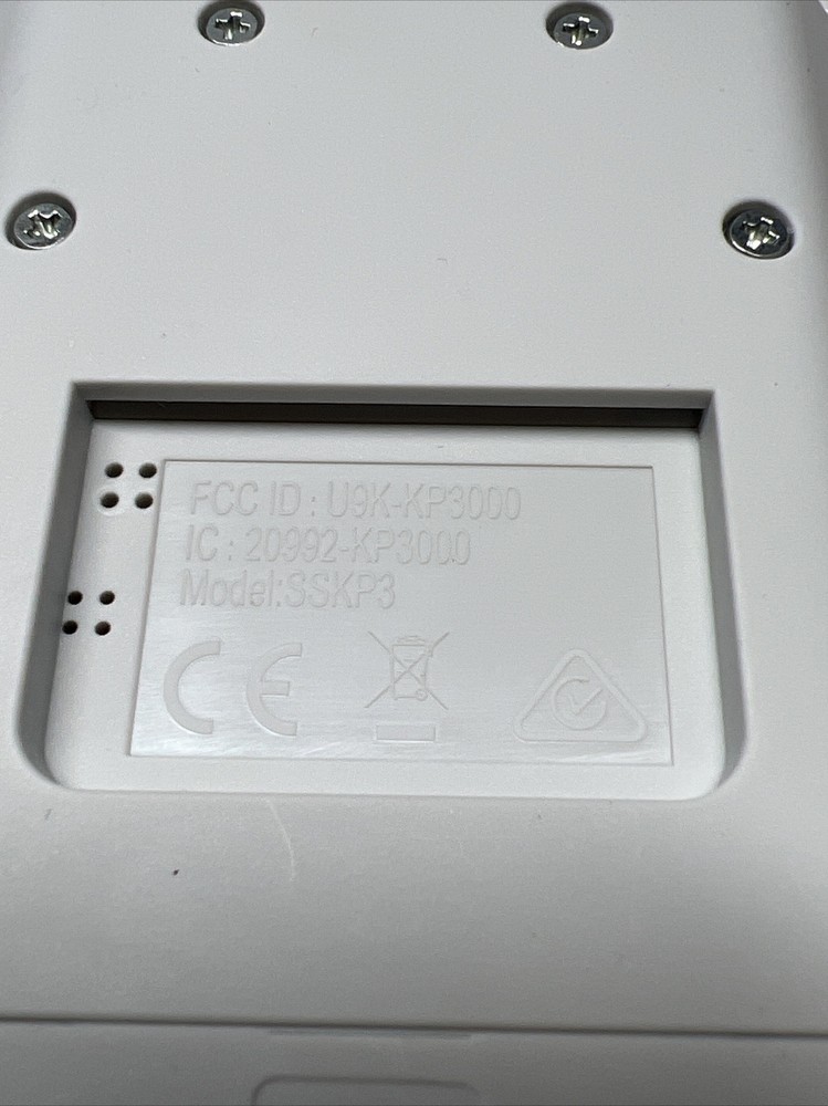 Simplisafe Keypad KP3W NEW OPEN BOX