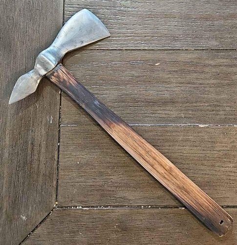 SHELDON WELLS WWII HATCHET