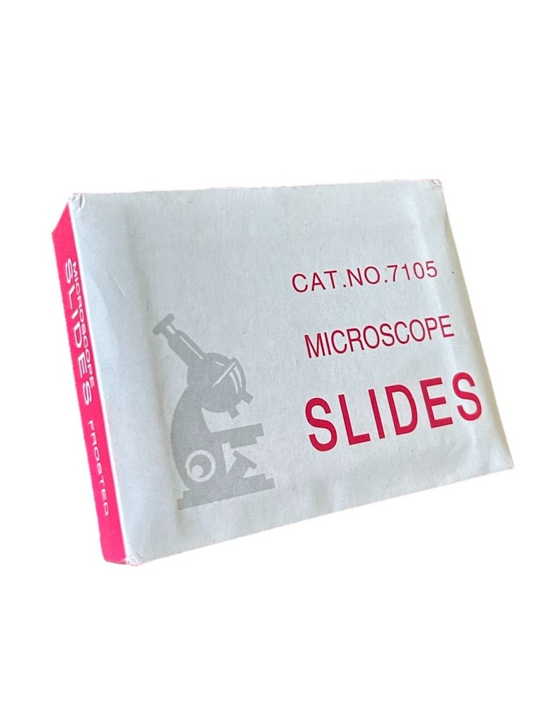 50 Pcs Pre-Cleaned Microscope Slides