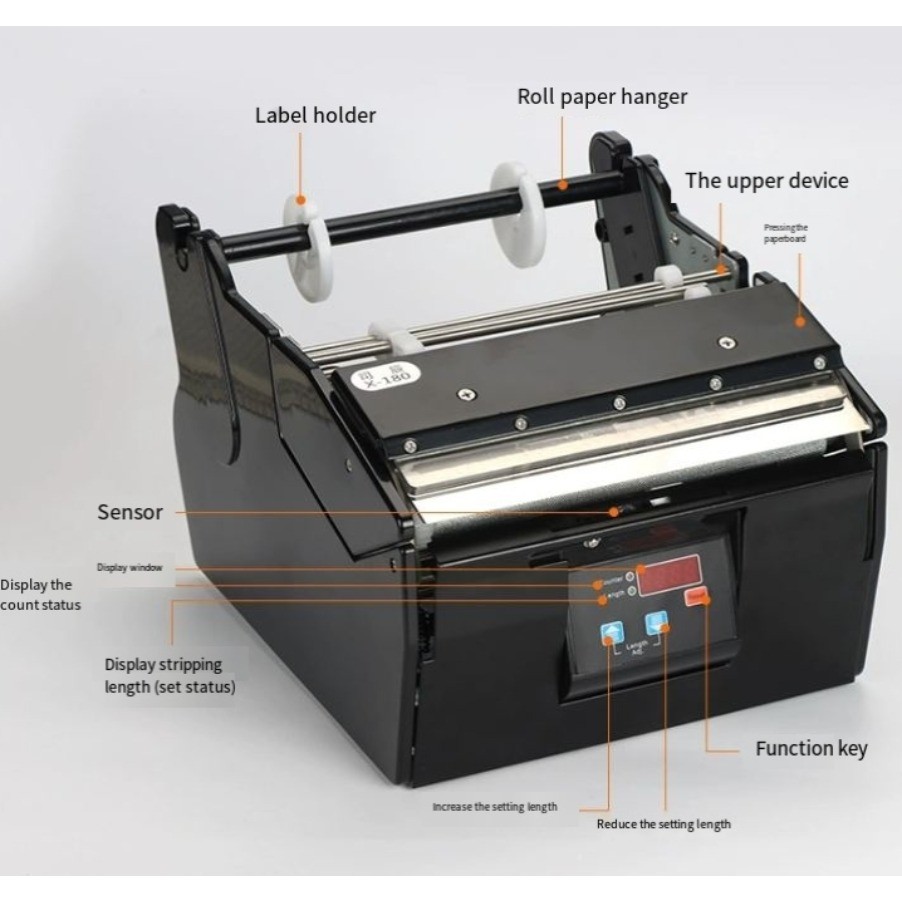Automatic Label Peeling Machine Label Machine, Separator, Adhesive Label Peeler