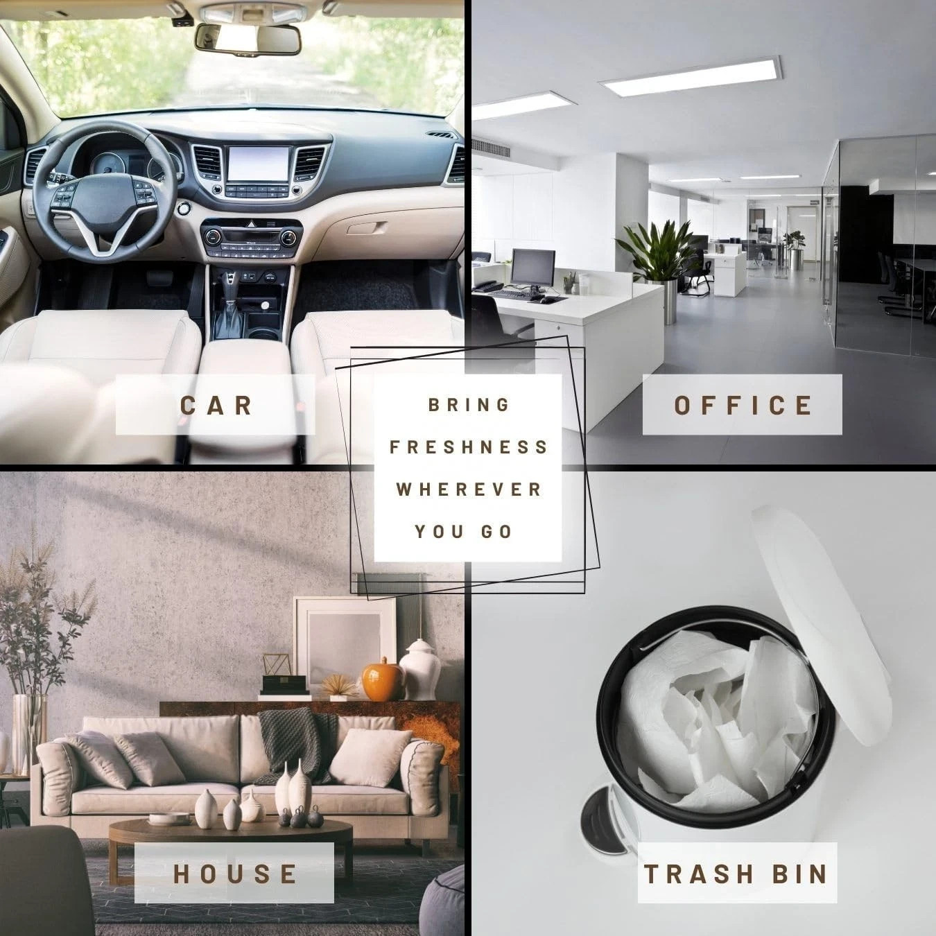 Wonder Wafers 250 Black Royale Unwrapped Automobile Professional Air Fresheners