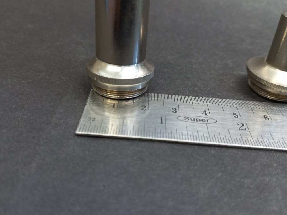 Soviet Vintage Microscope Lenses 2pcs, USSR Microscope Accessories