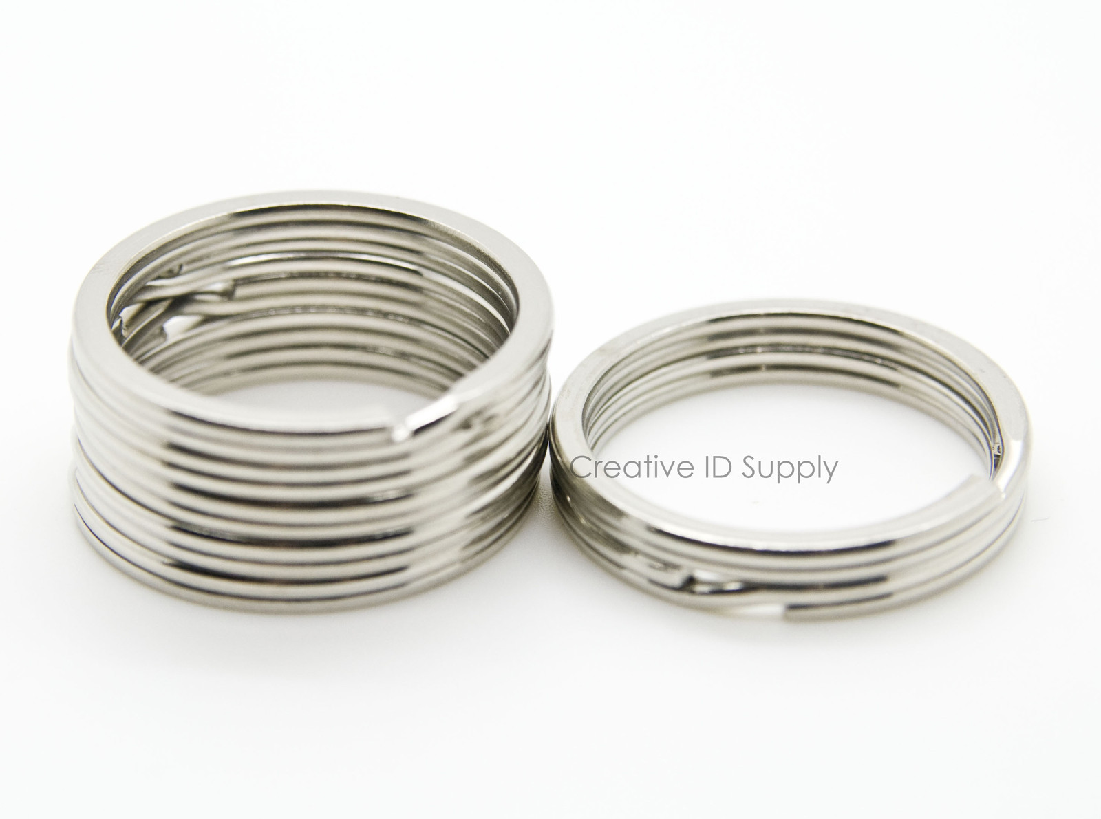 500 1000 2500 pcs Metal Key Rings Split Rings Heavy Duty Keychain 30mm