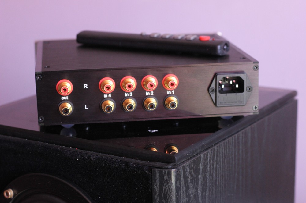 Passive PRECISION preamp. Relay attenuator.