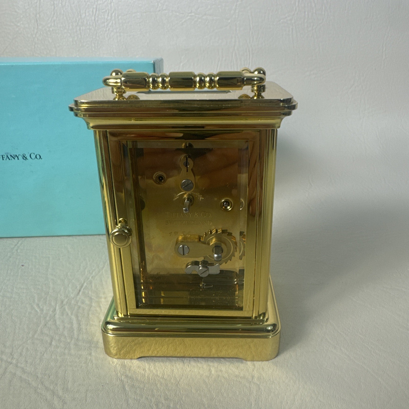 Tiffany & Co. Fine Carriage Clocks Matthew Noeman Switzerland #1754 CC