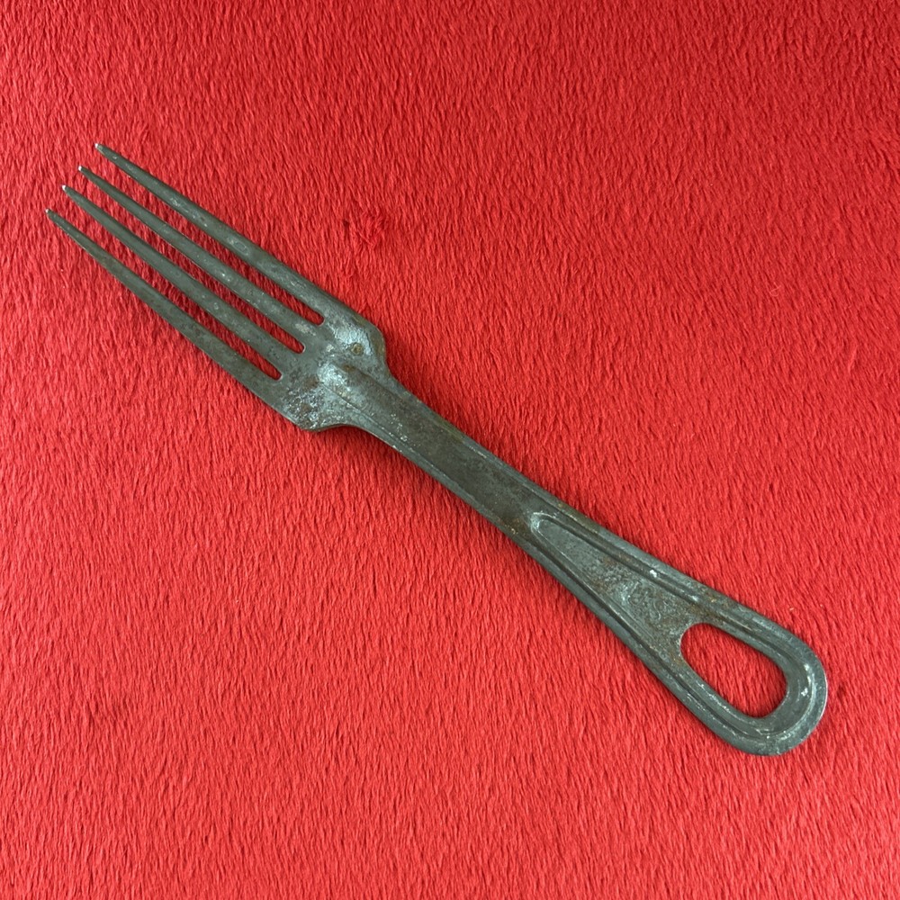 WW2 US Army Mess Kit Fork M-1926 Steel WWII Utensil
