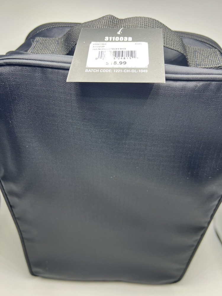 Jack Nicklaus 4-pc Shoe Bag Set (NEW)