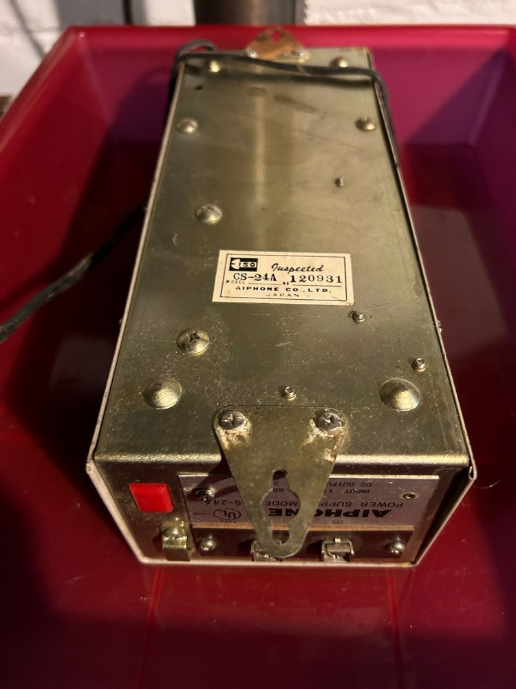 Aiphone Power Supply - CS-24A *For Parts Only* Untested