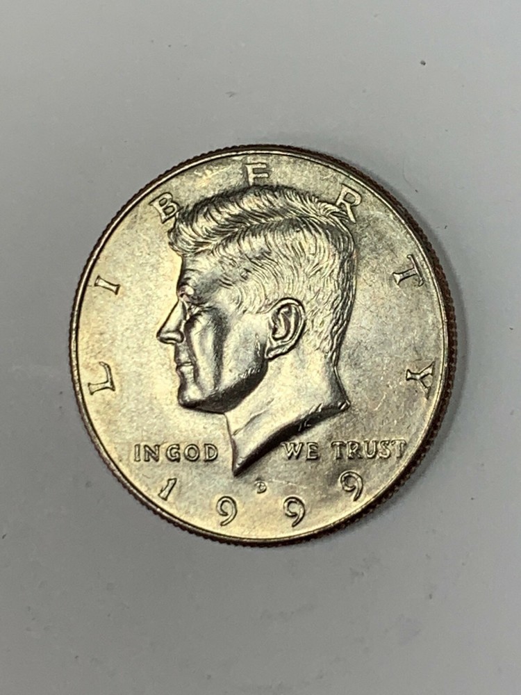 1999-D Kennedy Clad Half Dollar