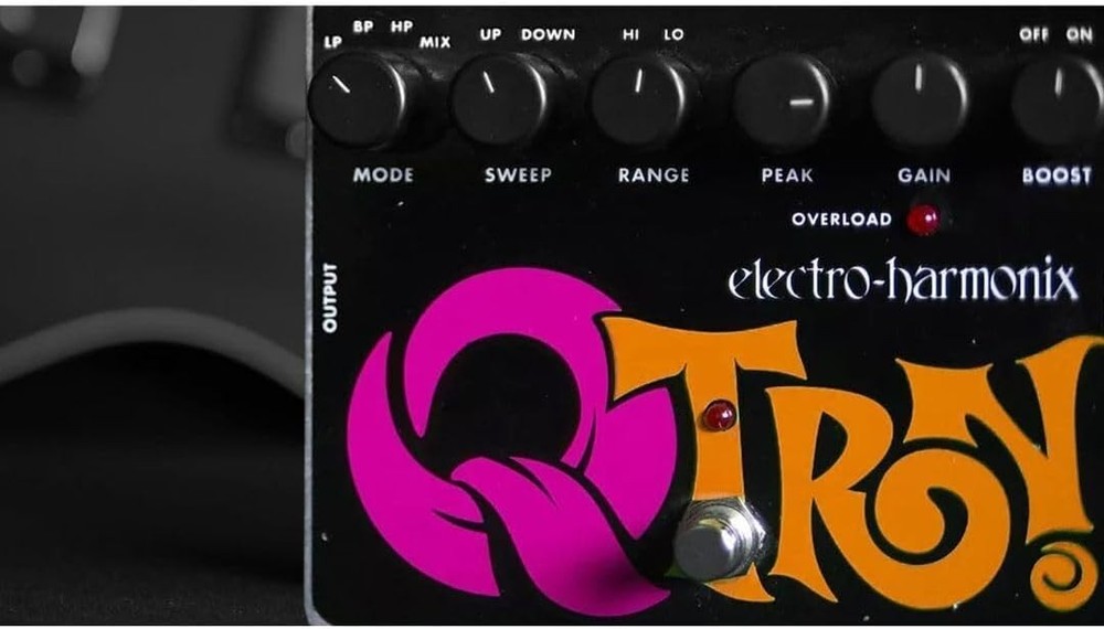 Electro-Harmonix Q-Tron Plus Envelope Filter Effects Pedal Black New