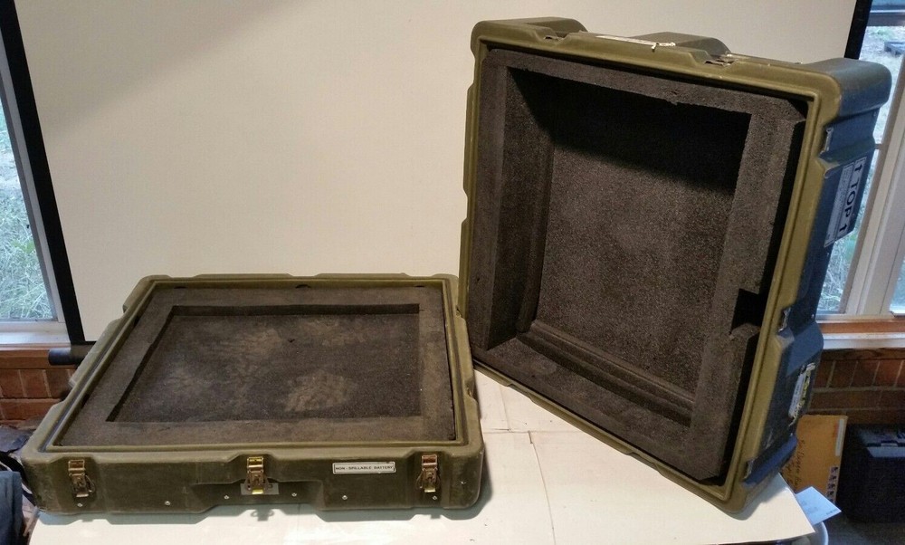Water Proof Zero Military Storage Case Foam Hardigg-type Computer Gun 17x7x14