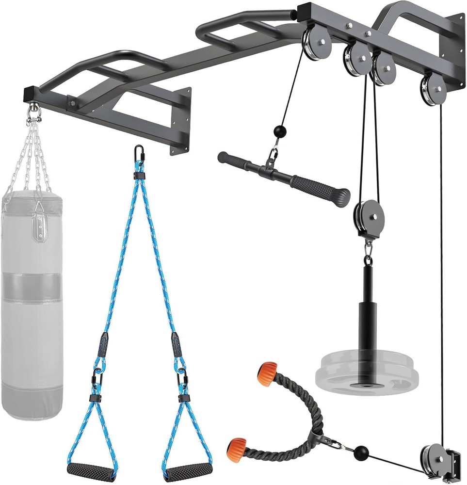 48" Ceiling Mounted Pull Up Bar Heavy Duty Multi-Grip Chin Up Bar,Mounted Pullup