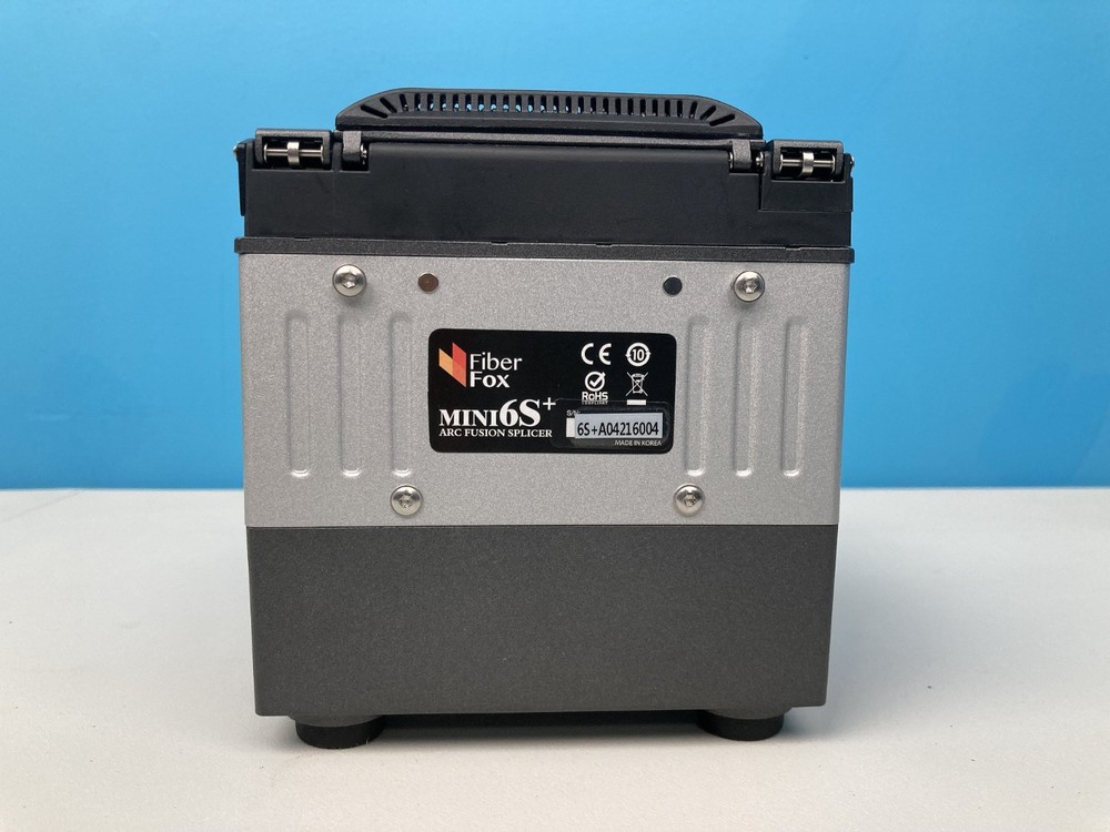 FiberFox 6S+ Core Alignment Splicer, Slightly Used, Total Arcs: 294