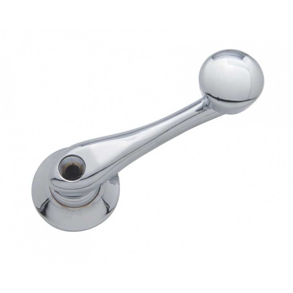 Deluxe Chrome Window Crank Base Kit