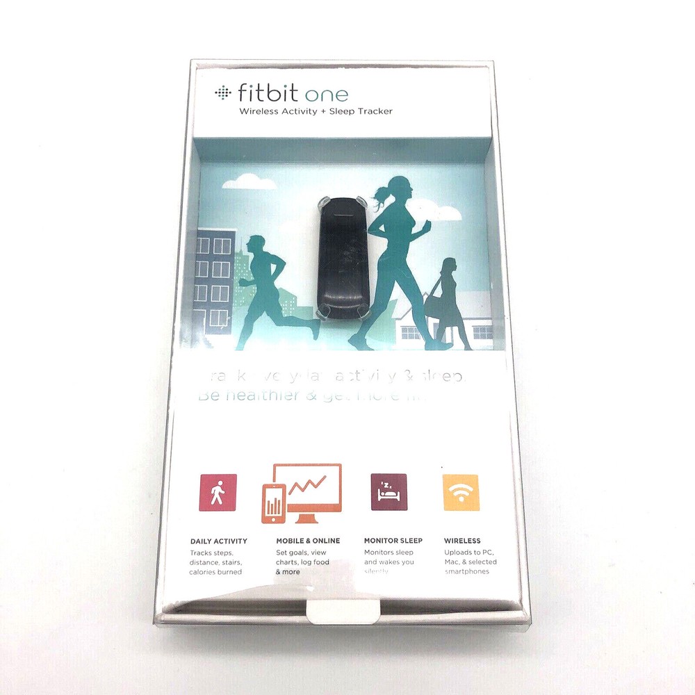 Fitbit One Wireless Activity & Sleep Tracker Black Missing Cable - For Parts