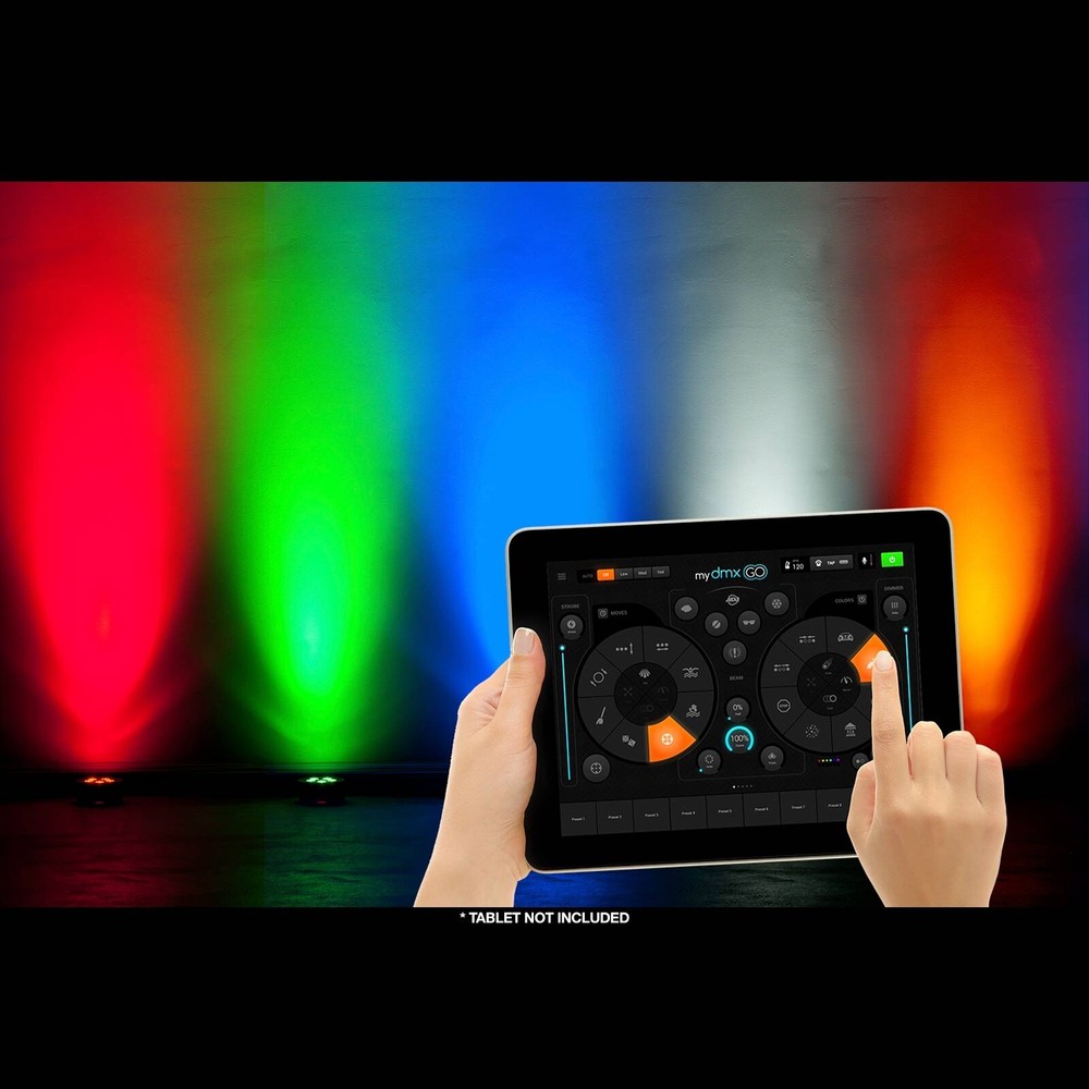 ADJ myDMX Go Wireless iPad/Android Lighting Control System, Laptop Stand