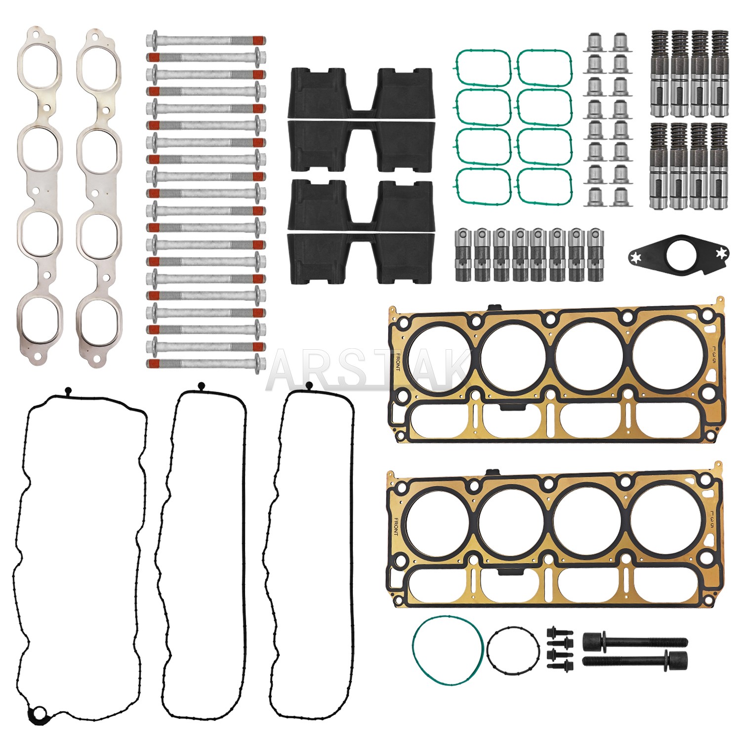 For 14-20 Chevrolet Tahoe GMC Yukon Sierra 5.3L Head Gasket Set Bolts Lifters