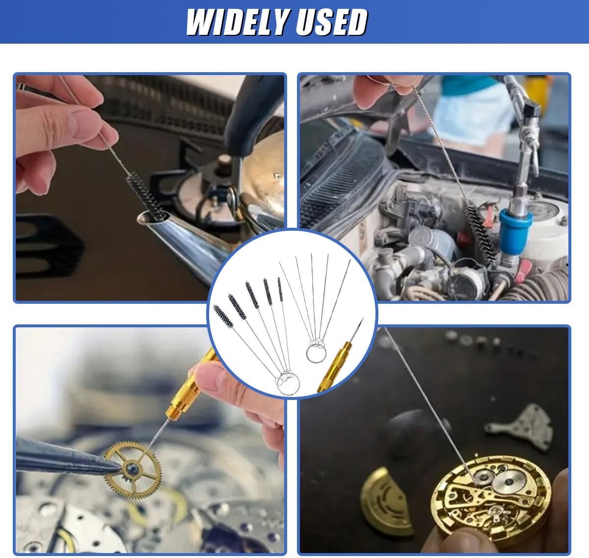 Carburetor Cleaning Kit, Carbon Dirt Jet Remove Torch Tip Cleaner Set...