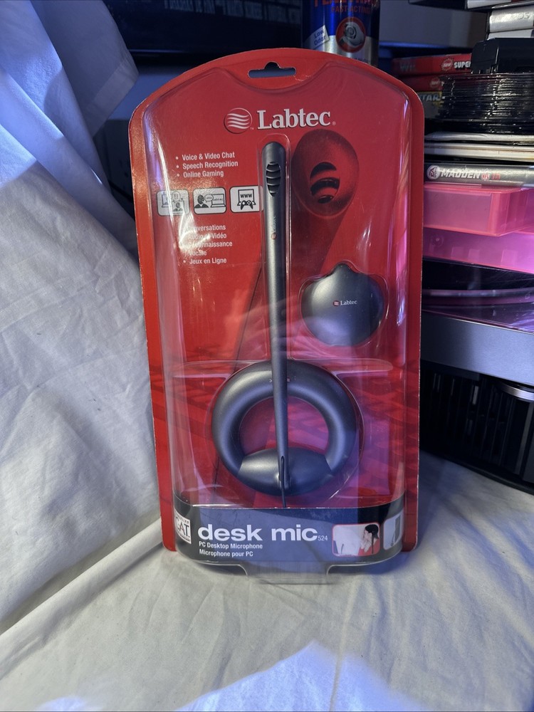 Labtec Desk Mic 524 Desktop Microphone - New