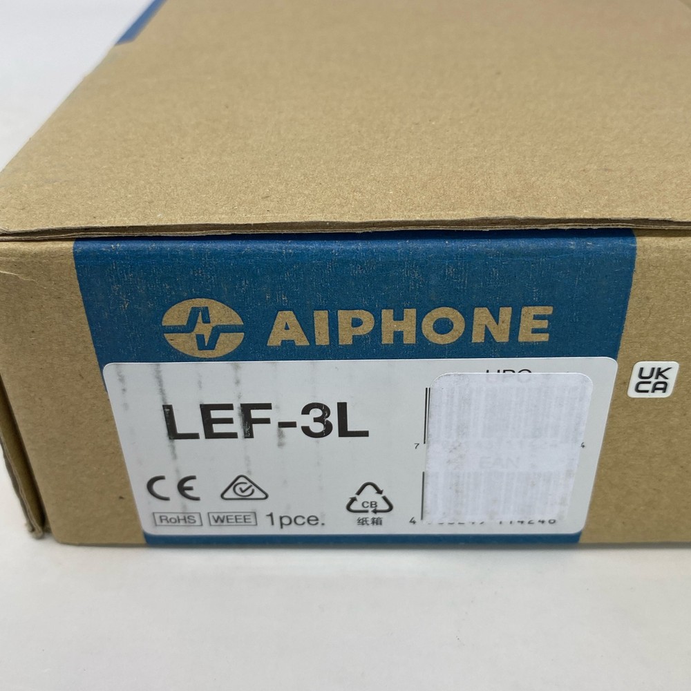 Aiphone LEF-3L 3-Call Master Intercom Station, White 12-Conductor