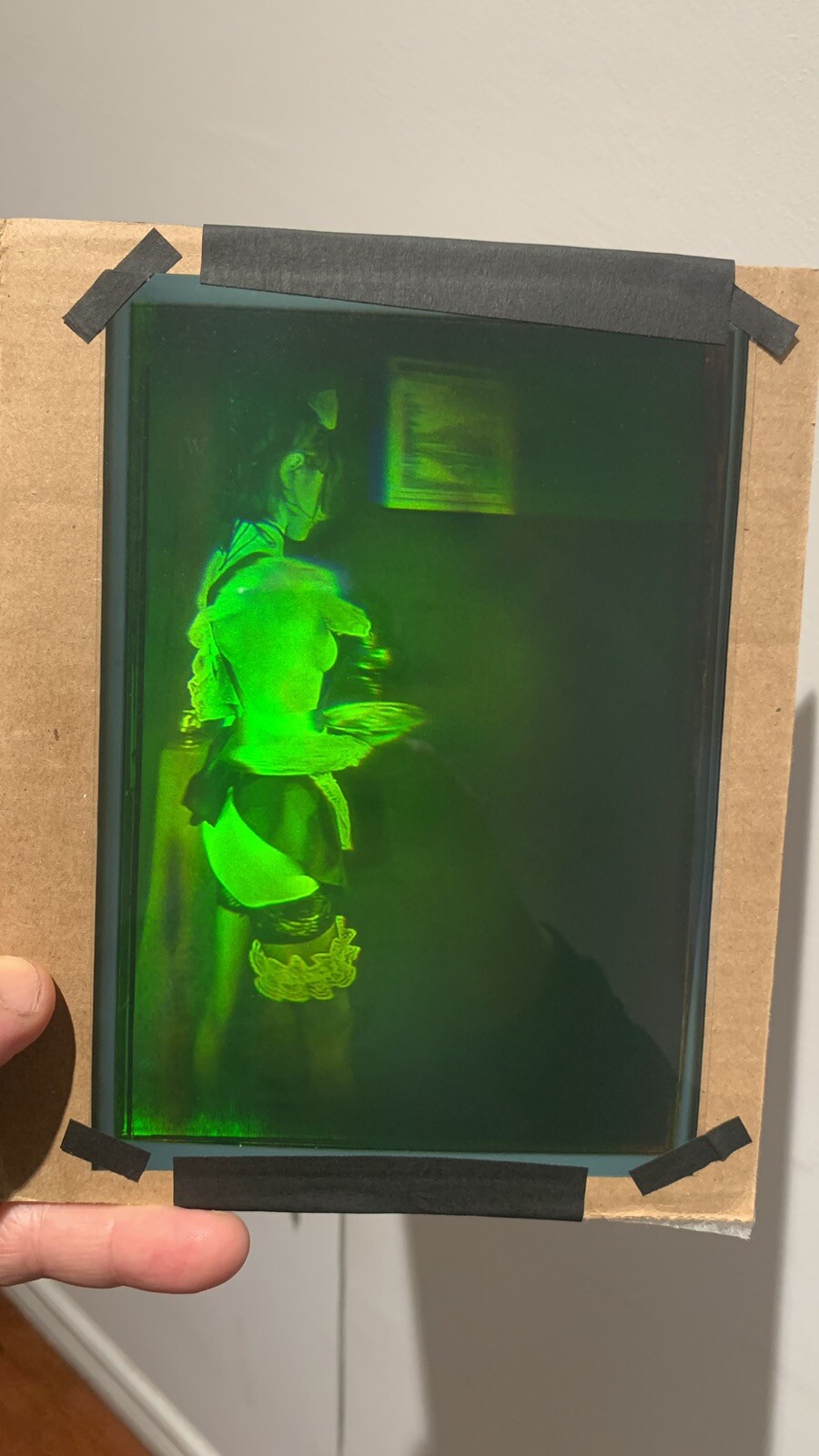 True 3D laser hologram. Casino Royale. Motion hologram