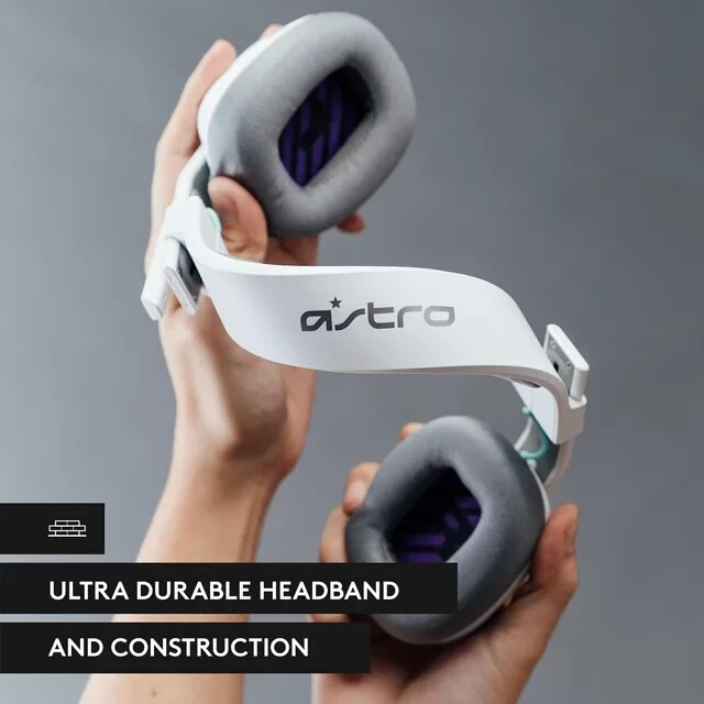 Astro A10 Gen 2 Wired Over-Ear Gaming Headset - White