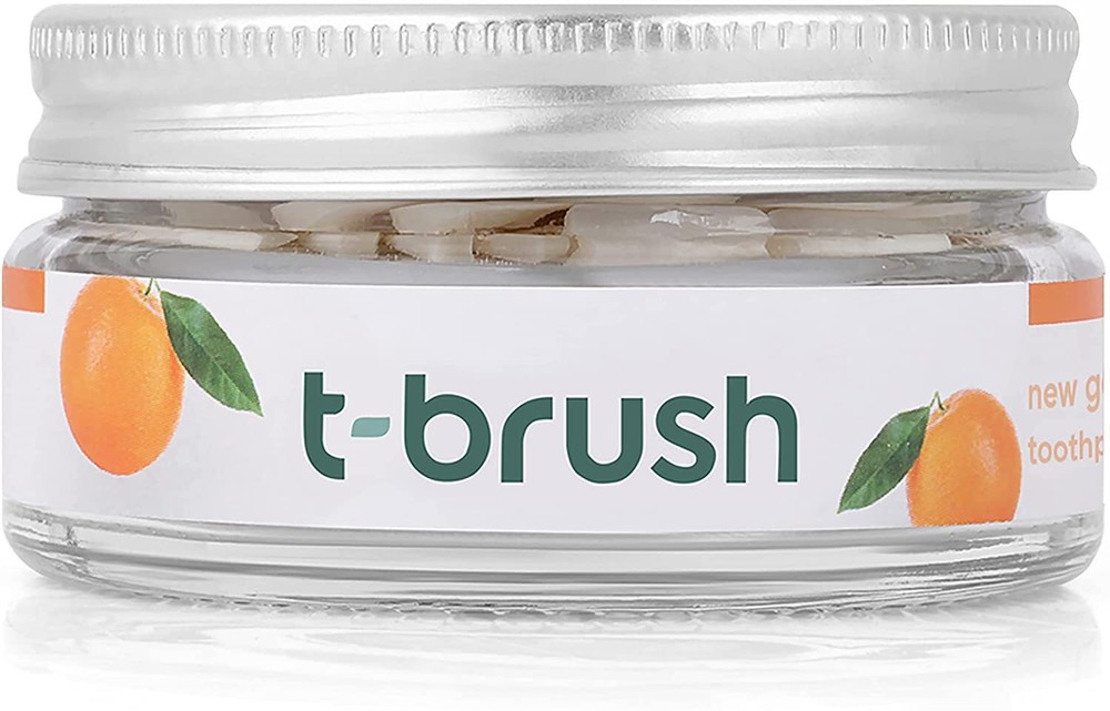 T-Brush Orange Flavored New Generation Toothpaste like - 90 pcs