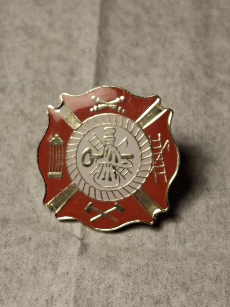 Fire Fighter Enamel Pin