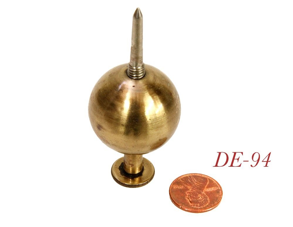 small MINI BALL BRASS PLUMB BOB TOOL 5 oz