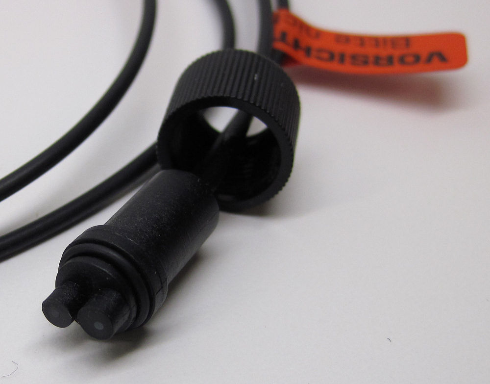 IFM Efector E20061 Fiber Optic Through-Beam Sensor, FE-00-P-V-E1