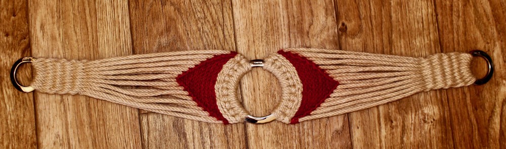 Breast Collar ~ Custom ~ Handmade, 100% Mohair