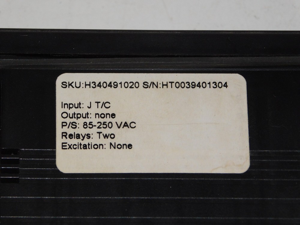 Simpson H340491020 Hawk 3 Digital Temperature Controller 4 Digit LED Panel Meter