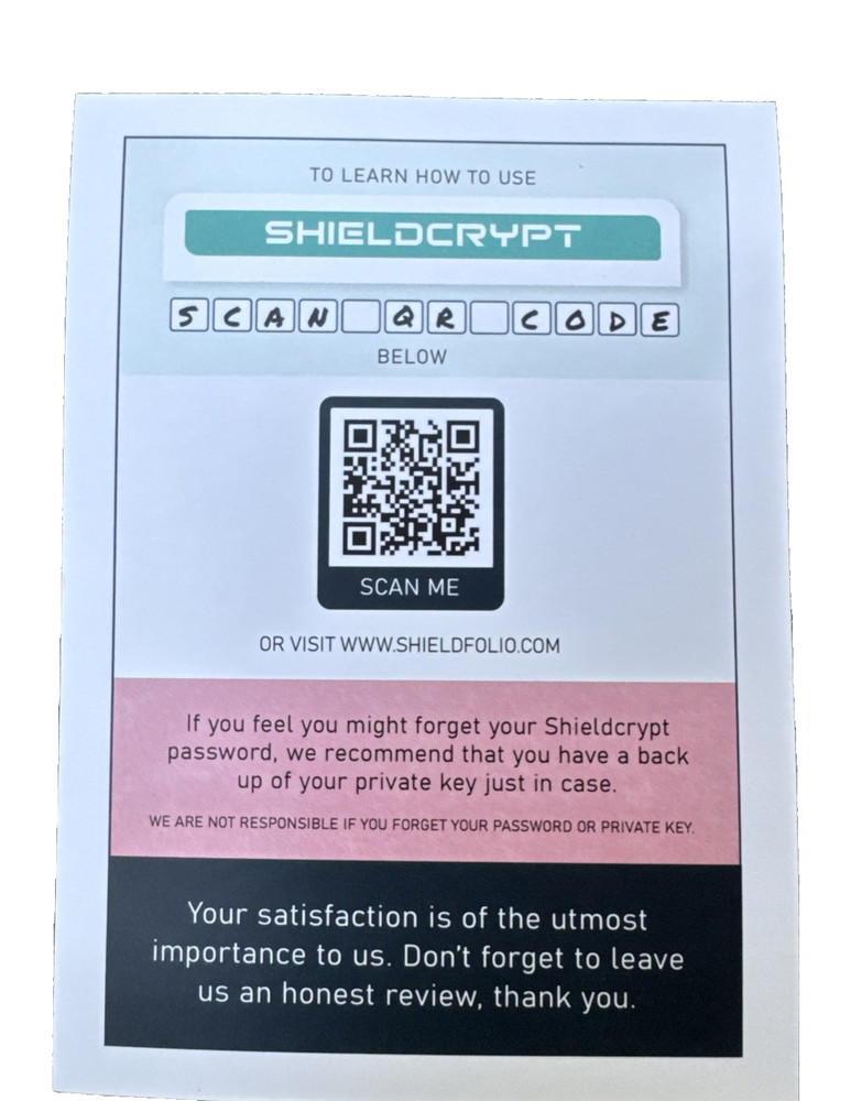 Arculus Cold Storage Wallet Retails for $99