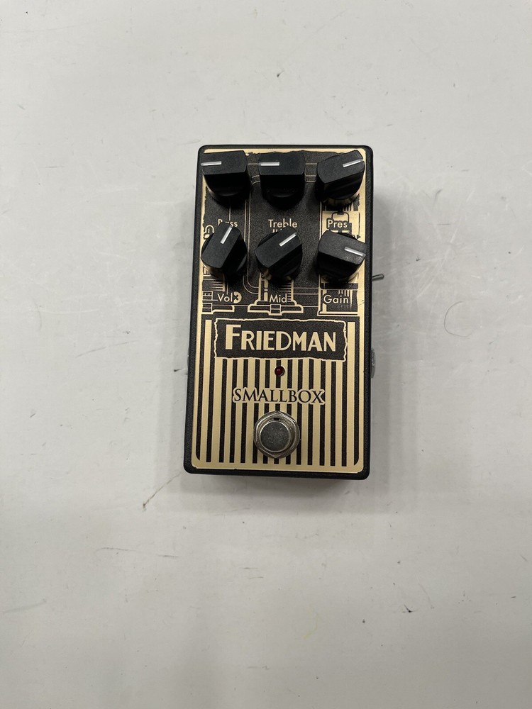 Friedman Amplification Smallbox Overdrive Distortion Guitar Effect Pedal