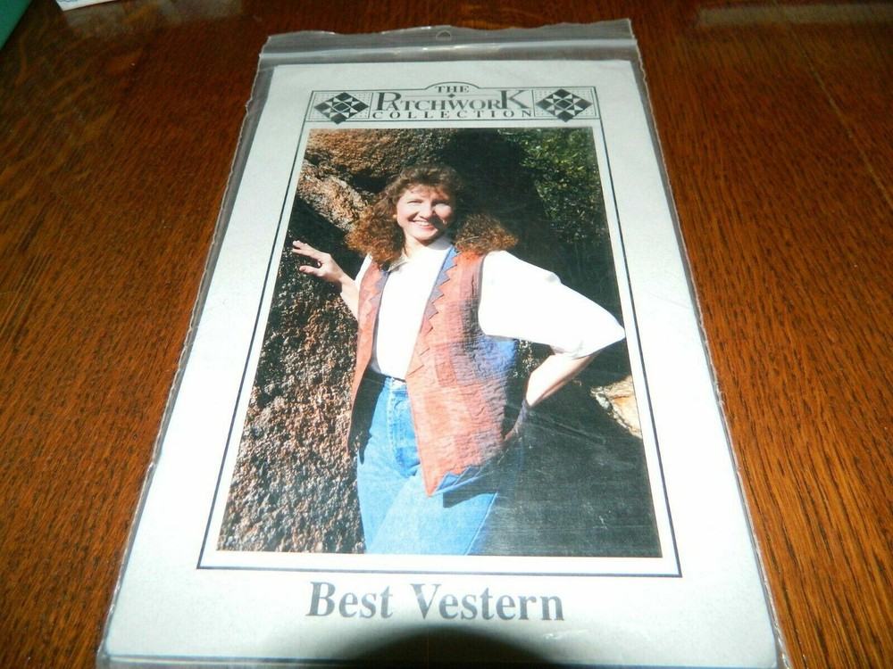 The Patchwork Collection "BEST VESTERN" Sewing Pattern PWC129 S-L UNCUT