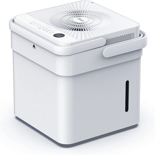 Midea Cube 35 Pint Dehumidifier with Smart Wi-fi - White