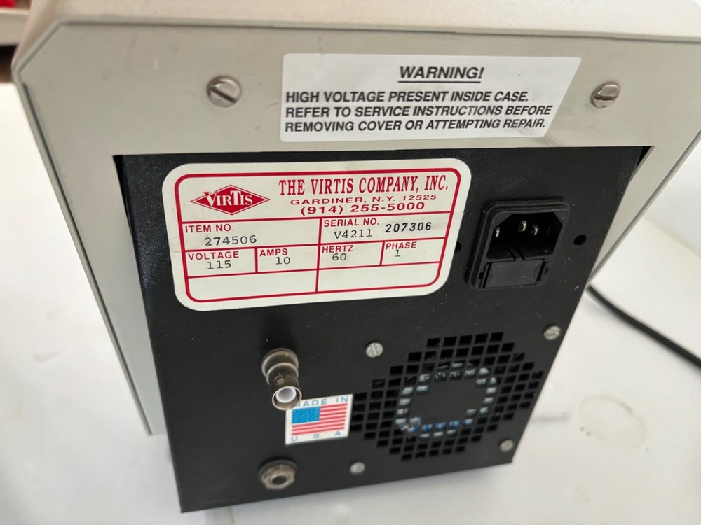 Virtis Virsonic Digital Sonicator 274506