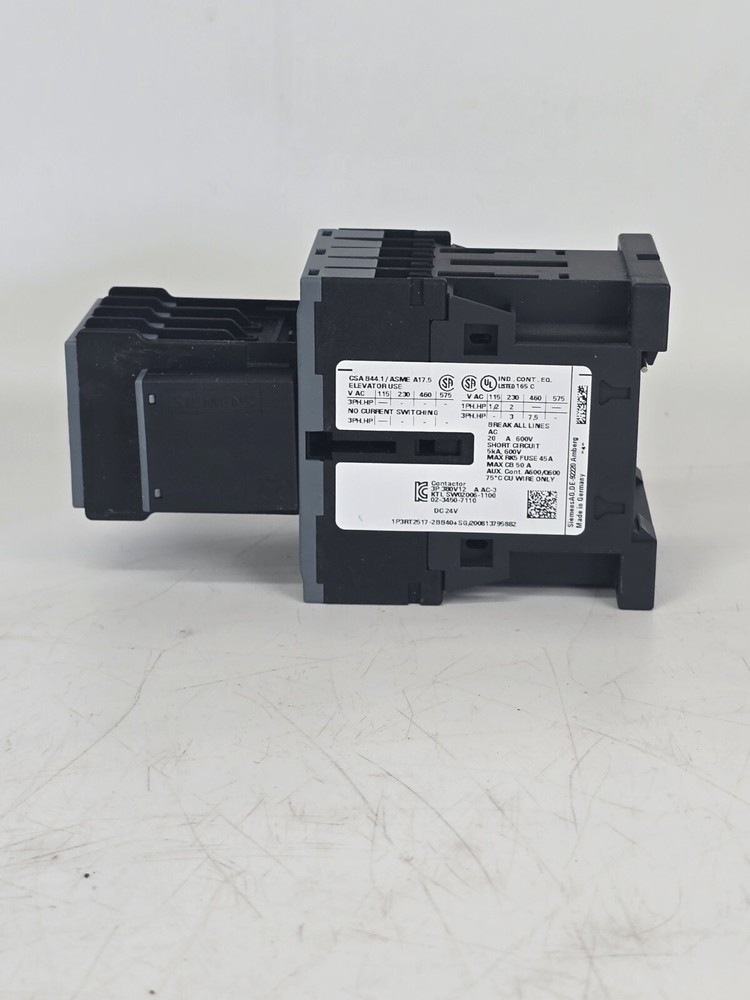 SIEMENS Contactor Type Intermediate Relay 3RT2517-2BB40 R