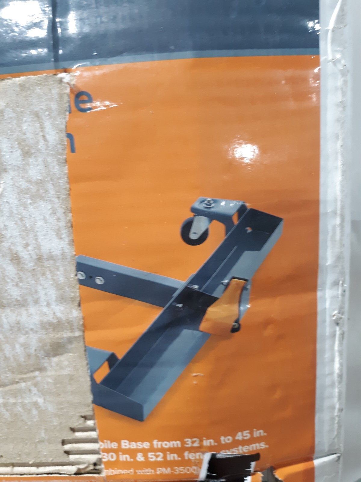 BORA Portamate PM-3245 Mobile Base Extension – Heavy-Duty Adjustable Frame