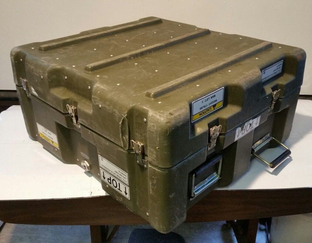 Water Proof Zero Military Storage Case Foam Hardigg-type Computer Gun 17x7x14